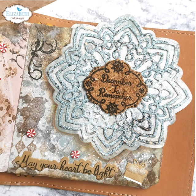Elisabeth Craft Designs December Romance Dies Stanzschablonen Ice Dolly