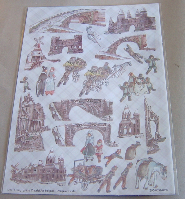 Reddy Cards Stanzbogenset weihnachtlich Emilio