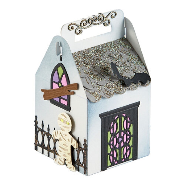 Spellbinders Spooky Cottage Etched Dies