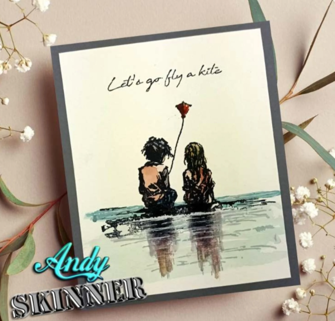 Creative Expressions Andy Skinner Pre-Cut Rubber Stamp 3,5 x 5,25 Inch