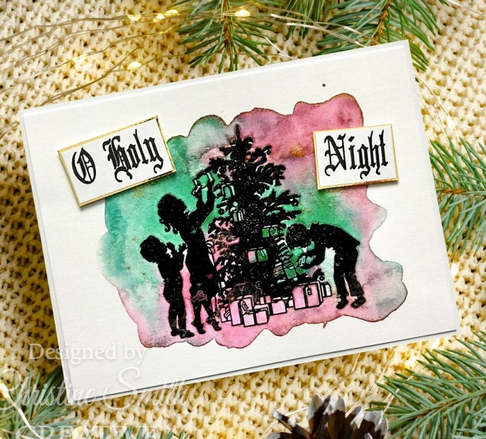 Creative Expressions Clear Stamp Transparenter Stempel Taylor Made Journals Vintage Christmas