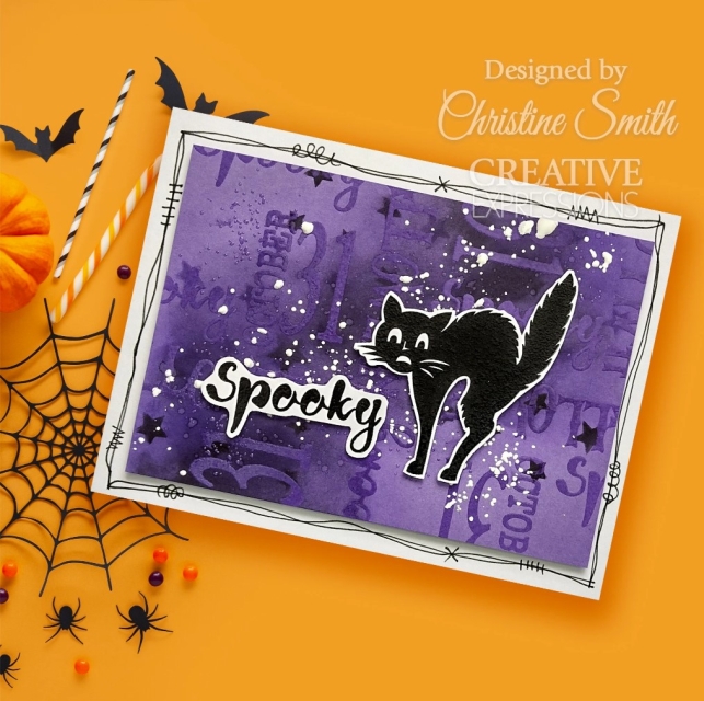Creative Expressions Clear Stamp Transparenter Stempel Taylor Made Journals Vintage Halloween