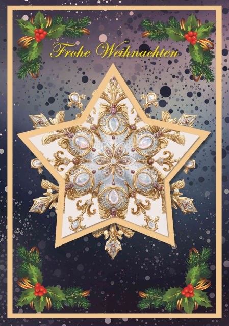 Reddy Cards Bastelset Fabergé Sternkarten