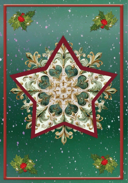 Reddy Cards Bastelset Fabergé Sternkarten