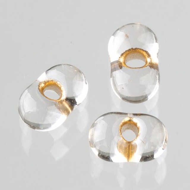 Farfalle 3,2 x 6,5 mm 17 Gramm transparent gold