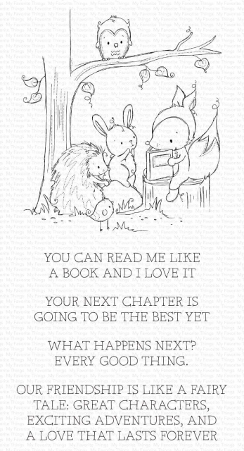 My Favorite Things Fairy-Tale  Friendship Clear Stamps /Transparente Stempel