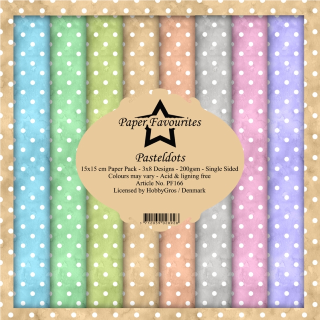 Paper Favourites 6 x 6 Inch Paper Pack Pastel Dots