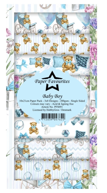 Paper Favourites Baby Boy Slim Paper Pack