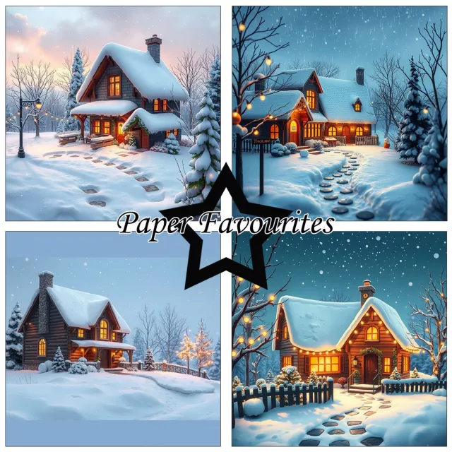 Paper Favourites 6 x 6 Inch Paper Pad Cozy Winter