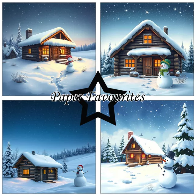 Paper Favourites 6 x 6 Inch Paper Pad Cozy Winter