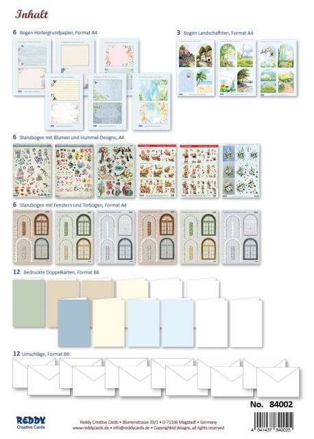 Reddy Cards Fensterkarten Sommer