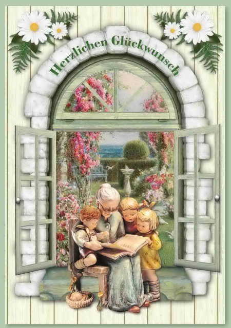 Reddy Cards Fensterkarten Blumen 2