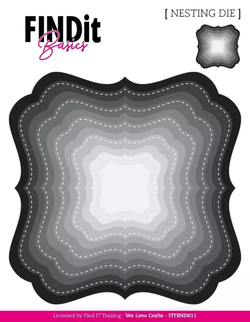 Find It Nesting Dies Deco Squares