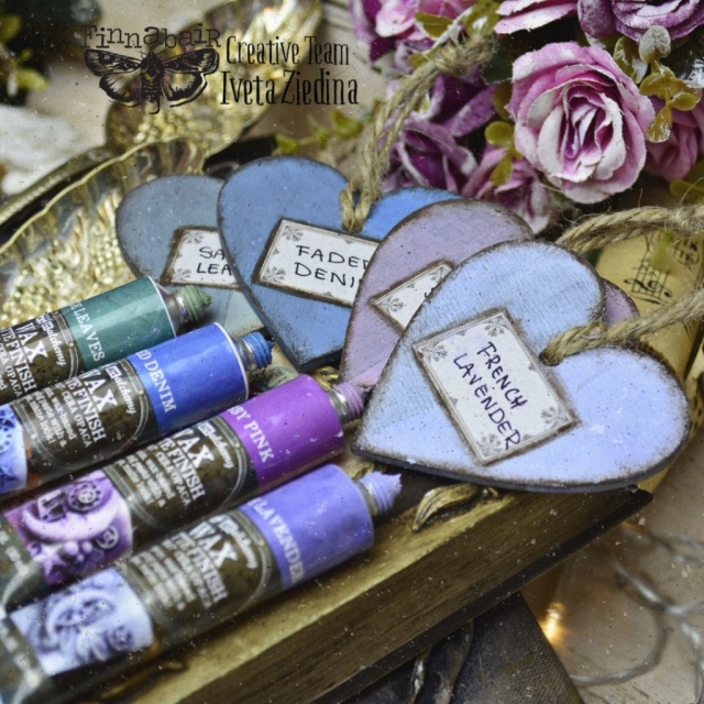 Finnabair Art Alchemy Matte Wax Faded Denim