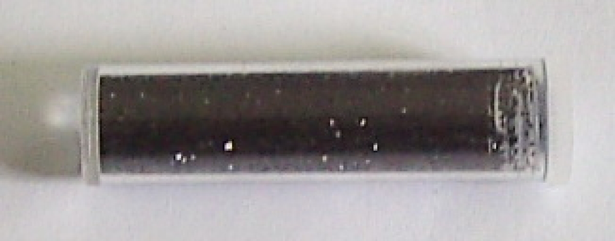 Flimmer im Röhrchen schwarz