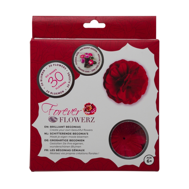 Flowerz Brilliant Begonias Red