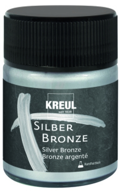 Kreul Flüssigbronze Silber Bronze 50 ml