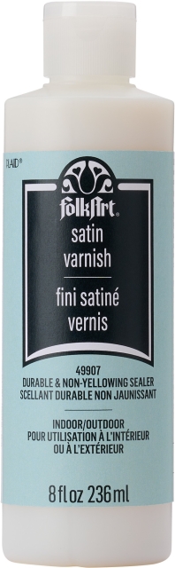 Folkart Satin Varnish Non-Yellowing Sealer 236 ml
