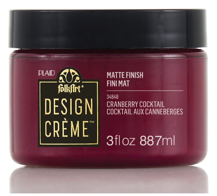 Folkart Design Creme ca. 88 ml Cranberry Cocktail