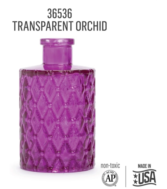 Folkart Murano Glass Paint Transparent 59 ml Orchid