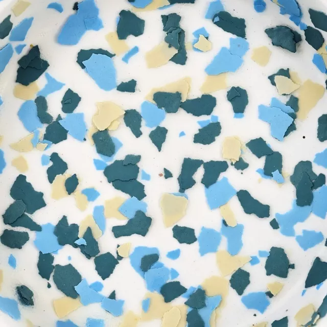 Folkart Terrazzo Flakes Blue-Multi