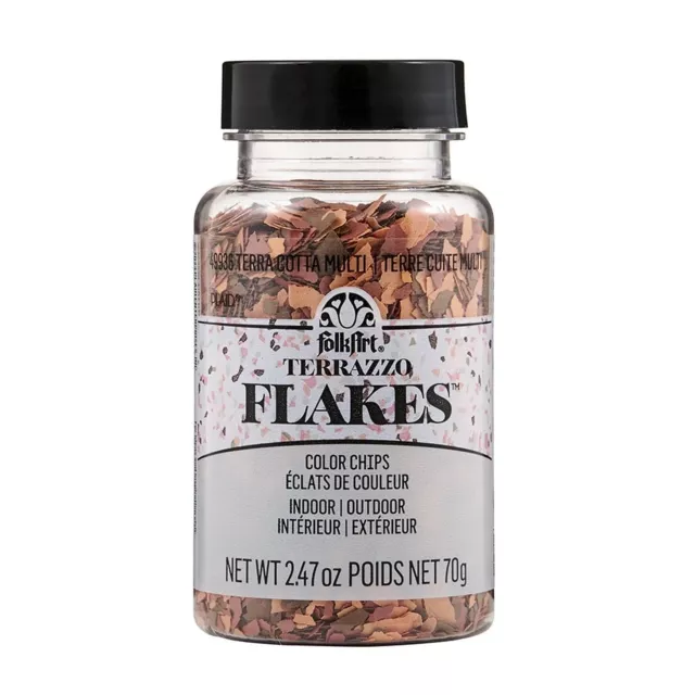 Folkart Terrazzo Flakes Cotta-Multi