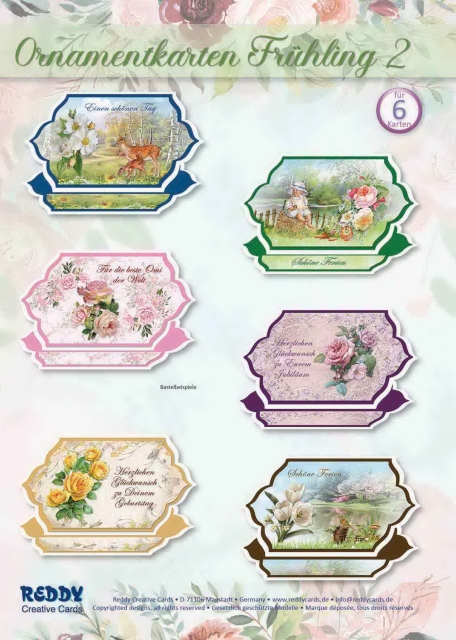 Reddy Cards Ornamentkarten Frühling 2