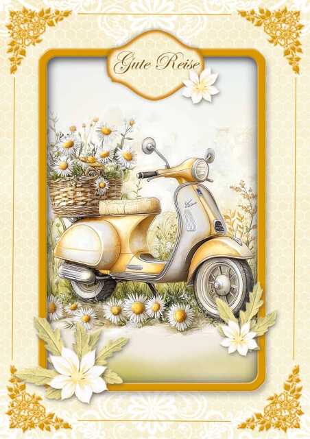 Reddy Cards Bastelset Sommergrüße mit Gänseblümchen