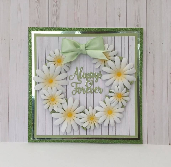 Crafter's Companion Garden of Love A4 Luxus Spiegelkarton