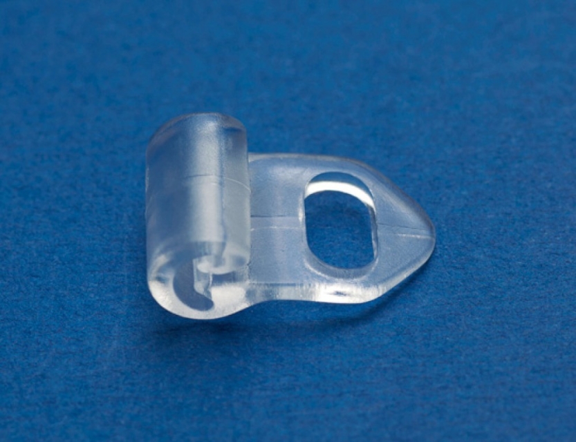 Vario Faltenclip transparent pro Stück