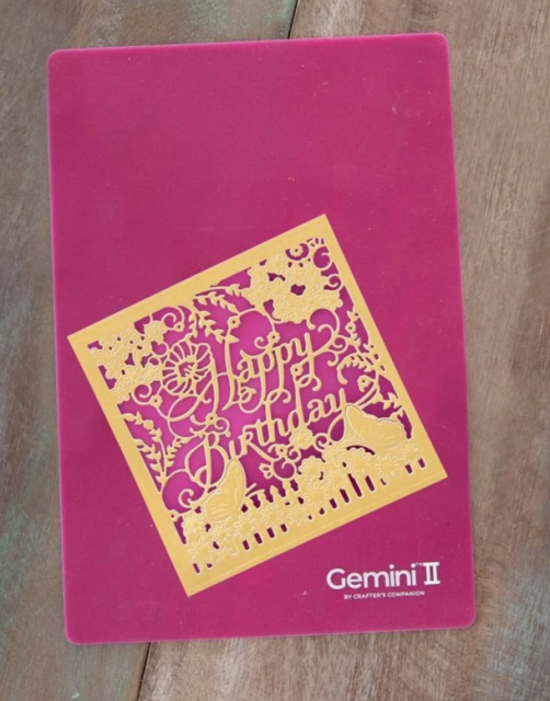 Gemini Gemini II Accessories A5 Rubber Embossing Mat