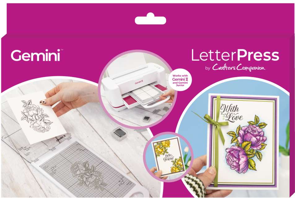 Crafter's Companion LetterPress Set