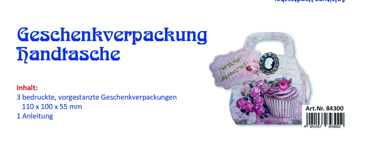 Reddy Cards Geschenkverpackungen Handtasche