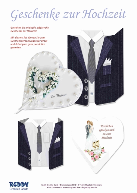 Reddy Cards Geschenke zur Hochzeit