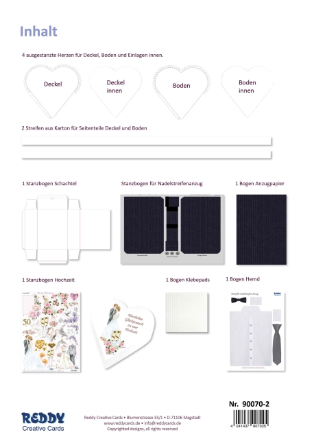Reddy Cards Geschenke zur Hochzeit