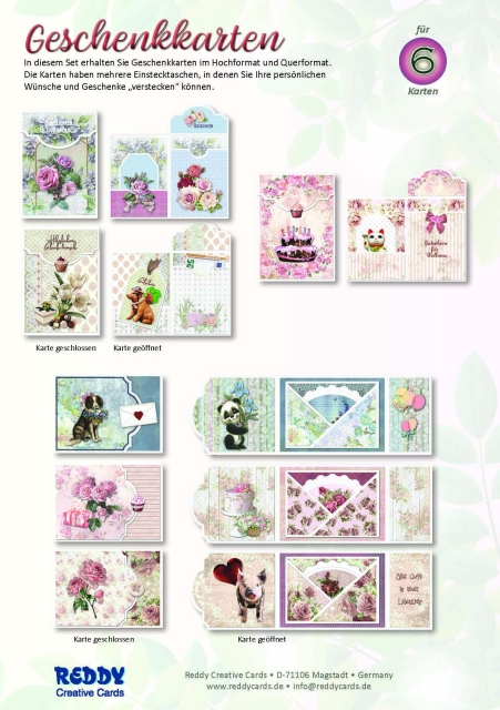 Reddy Cards Geschenkkarten Anlässe
