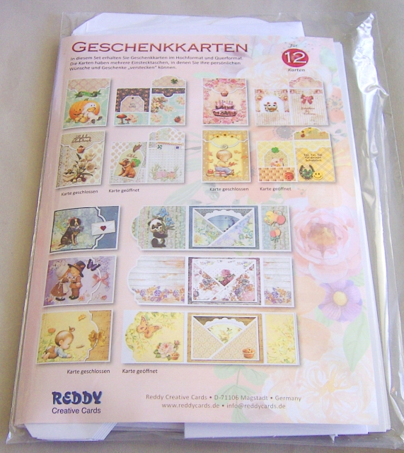 Reddy Cards Geschenkkarten Set Blumen