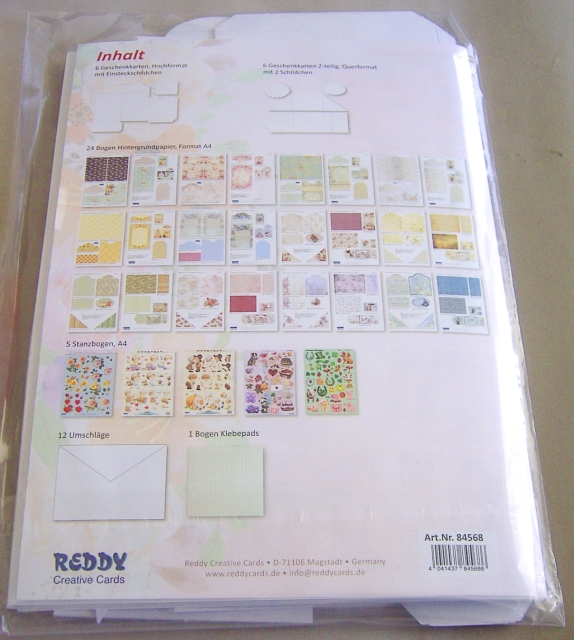 Reddy Cards Geschenkkarten Set Blumen
