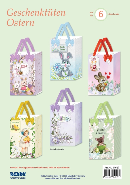 Reddy Cards Geschenktütchen Ostern