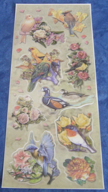 Sticker mit Glitter 12 x 29,5 cm