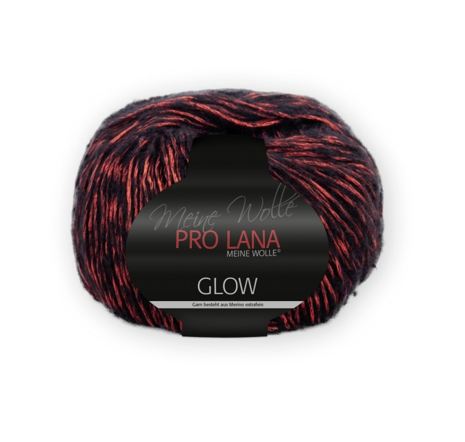 PRO LANA Glow 50 gr. Farbe 80 Fuchsia Color