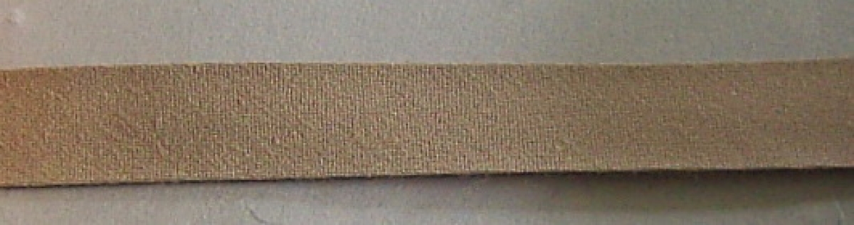 Baumwoll Schrägband 18 mm Farbe beigebraun