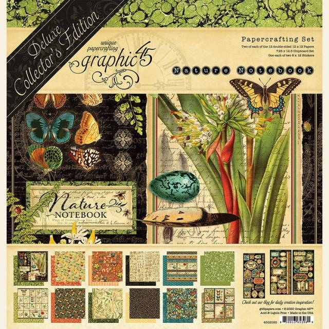 Graphic 45 Nature Notebook Deluxe Collector's Edition