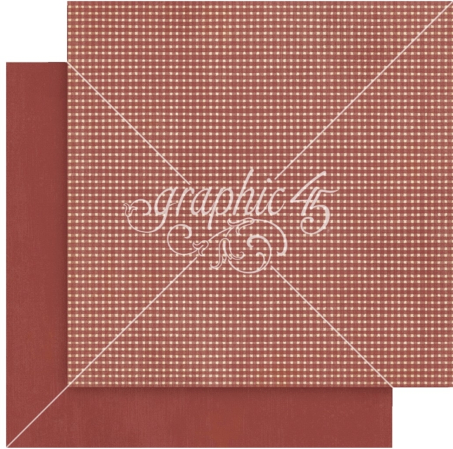 Graphic 45 Autumn Greetings 12 x 12 Inch Patterns & Solids Pack