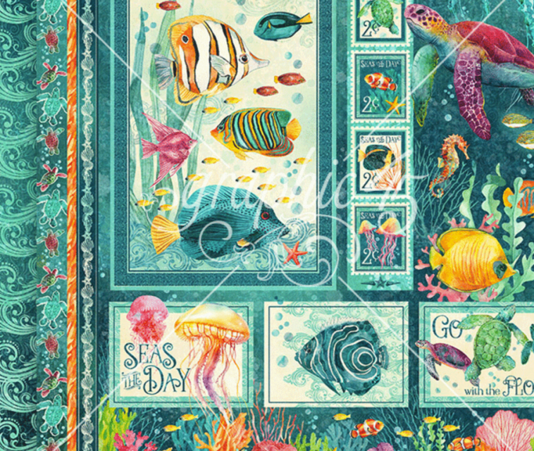 Graphic 45 8 x 8 Inch Collection Pack Seas the Day