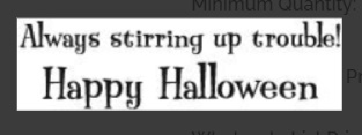 Caspari Lack Grußkarte mit Umschlag Halloween Hexe