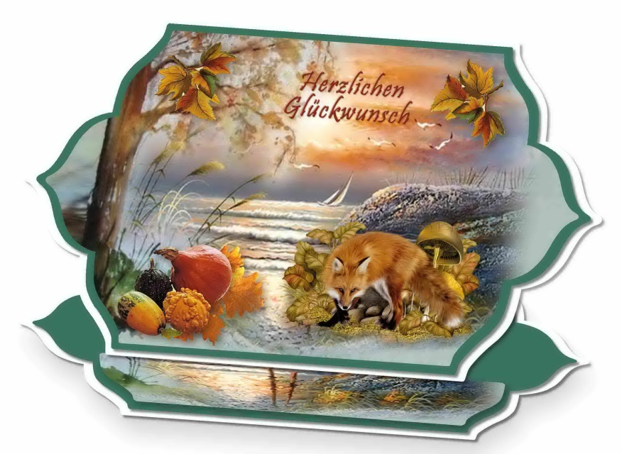 Reddy Cards Ornamentkarten Herbst 1