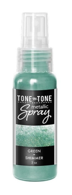 Hero Arts Green + Shimmer Tone-on-Tone Metallic Spray