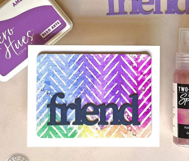 Hero Arts Green + Shimmer Tone-on-Tone Metallic Spray