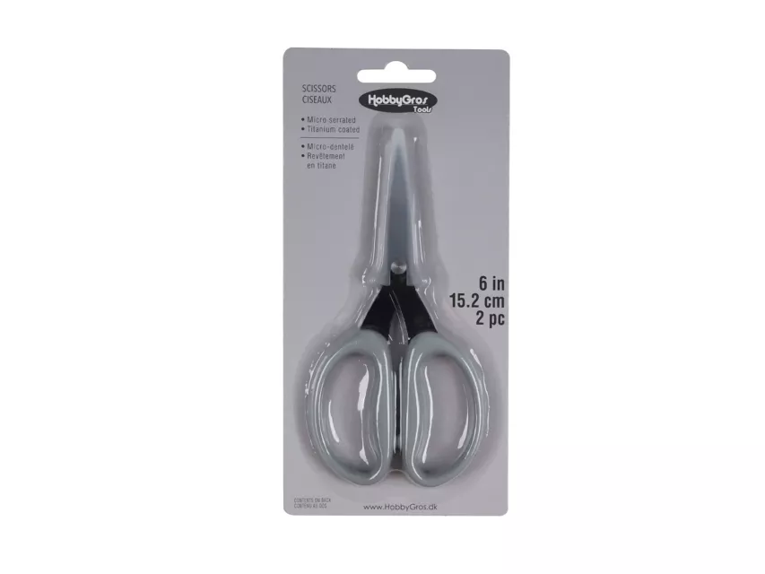Hobby Gros Storage Titanium Coated Craft Scissors 6 Inch